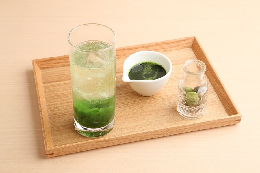 宇治抹茶ソーダ